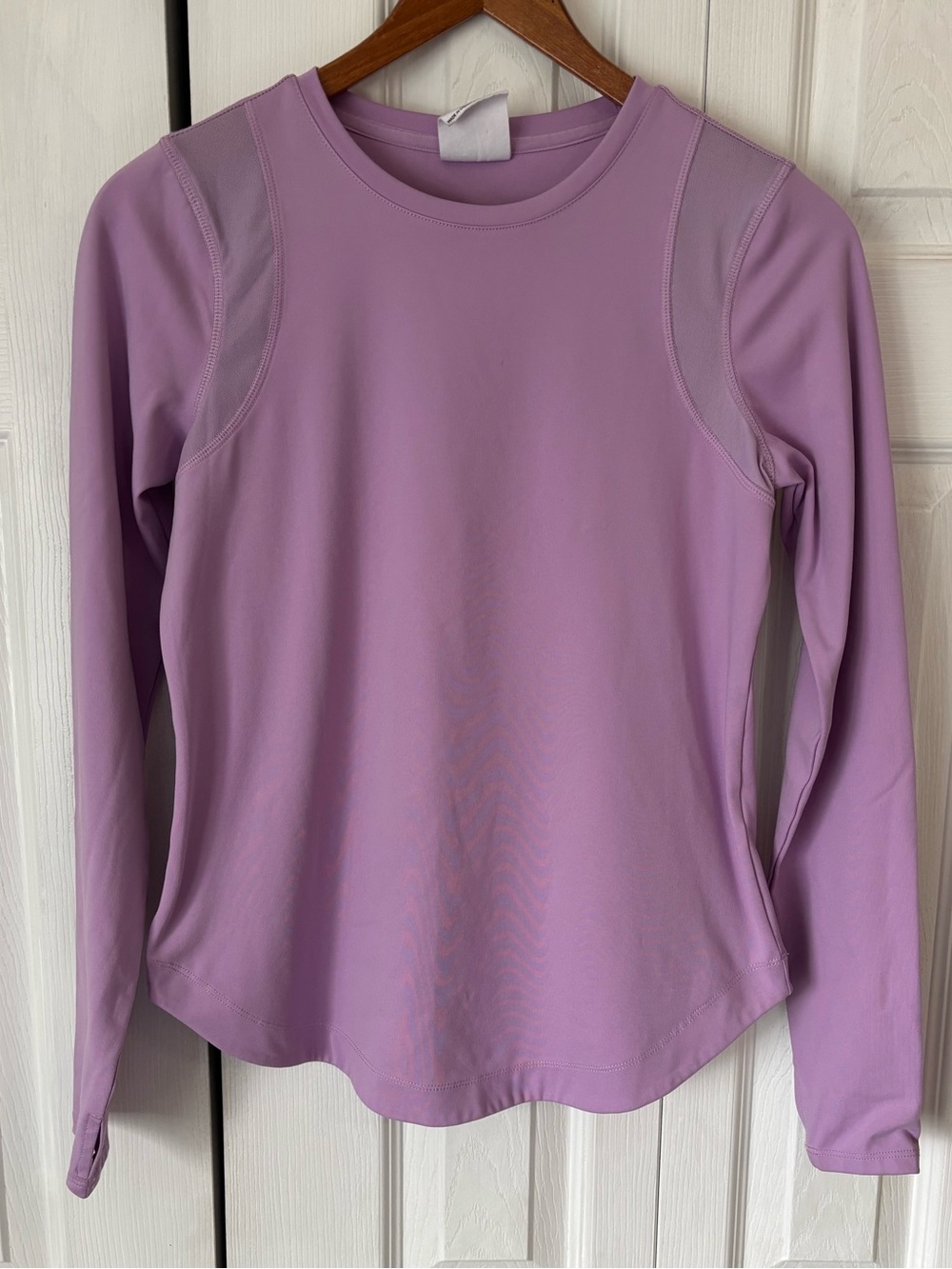 SAGE Collective Women's Mesh Long Sleeve Active Top Size XS
